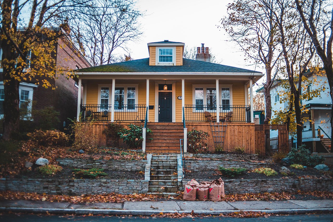 Casa en otoño