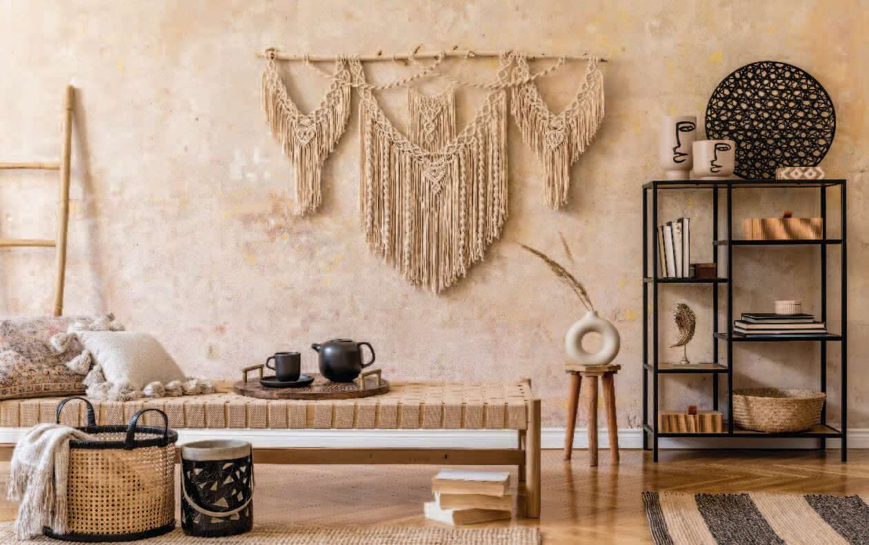 Decoración de una sala
