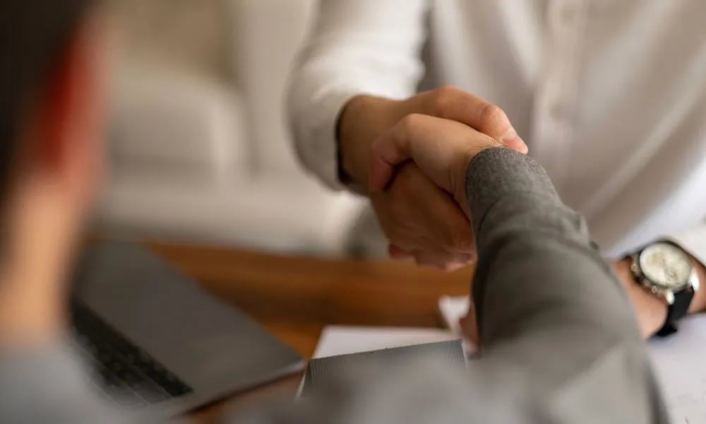Cierre de una venta inmobiliaria