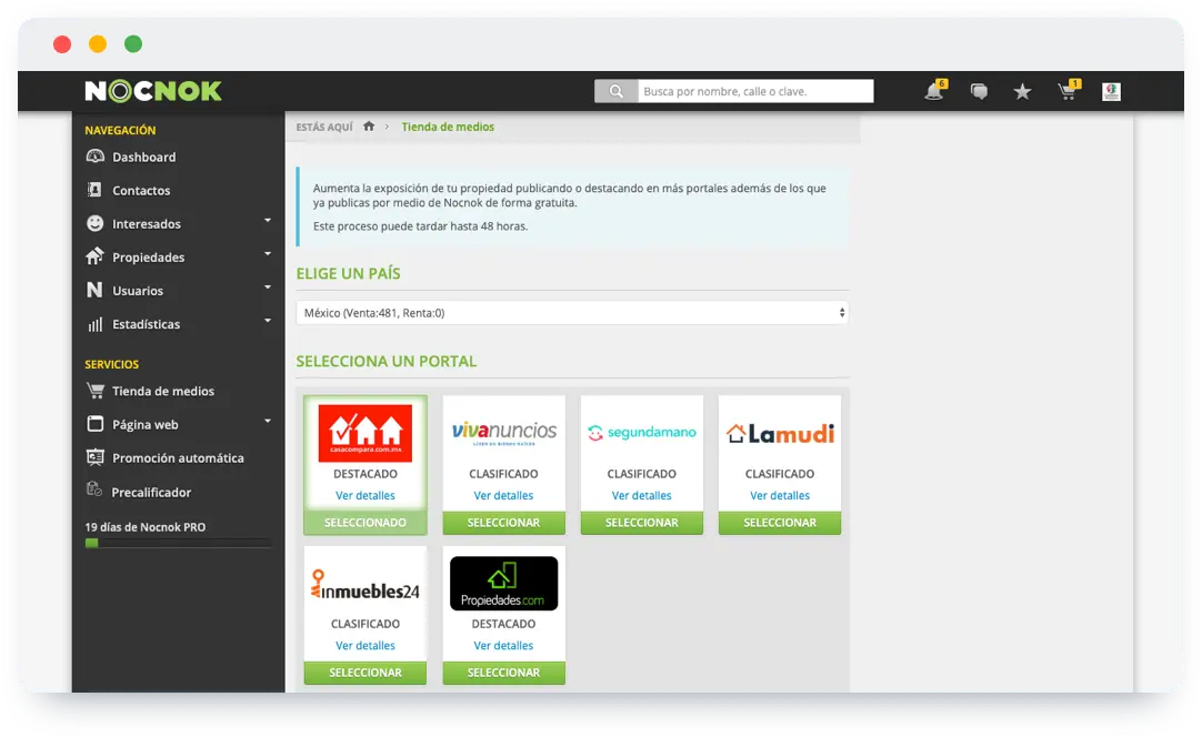 NOCNOK Tienda de Medios